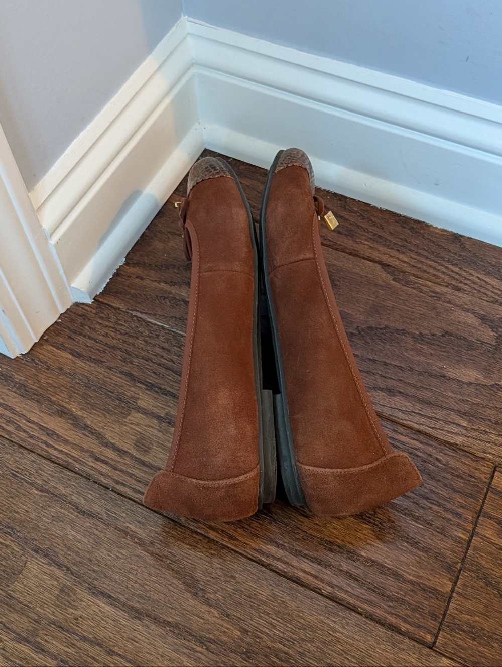 Vionic Women's Brown Suede Minna Ballet Flats 8.5 - Picture 6 of 9